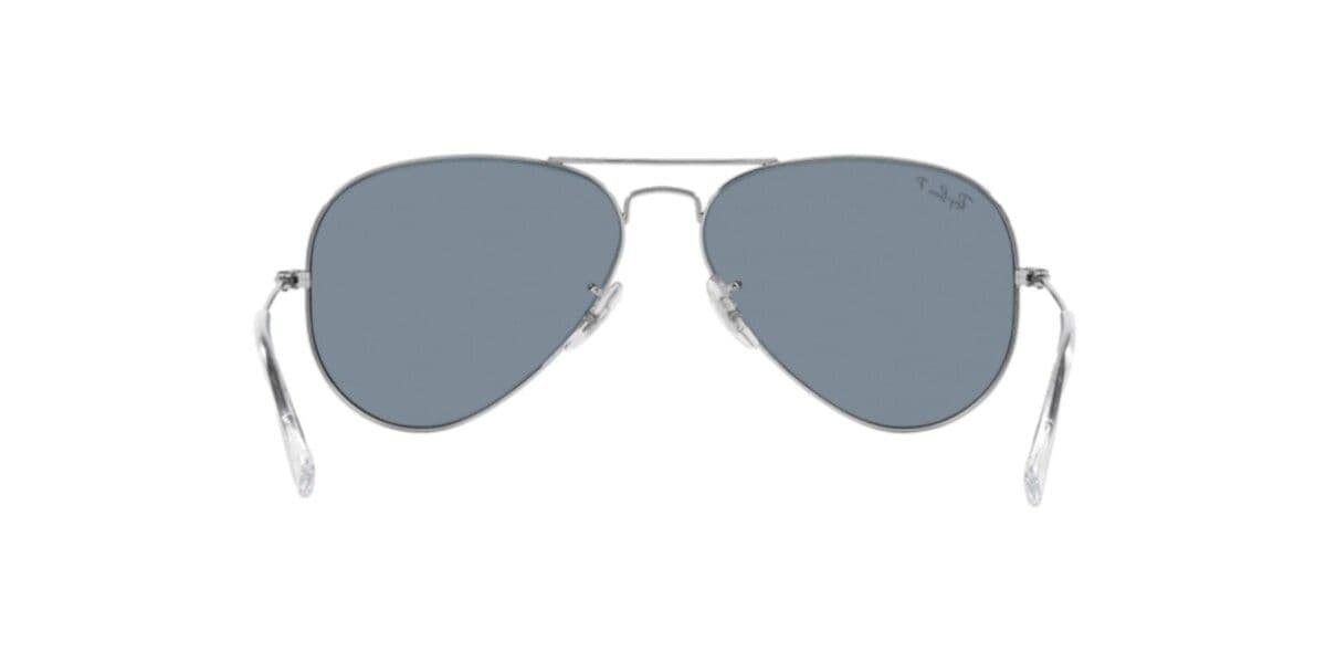 Ray-Ban RB3025 AVIATOR Blue Polarised view 4